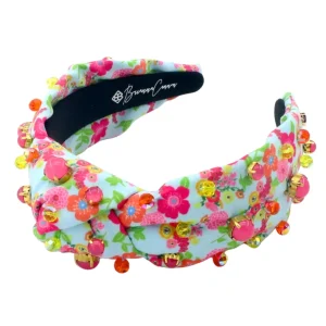Adult Size Bright Daisy Headband with Crystals & Stones-Brianna Cannon Online