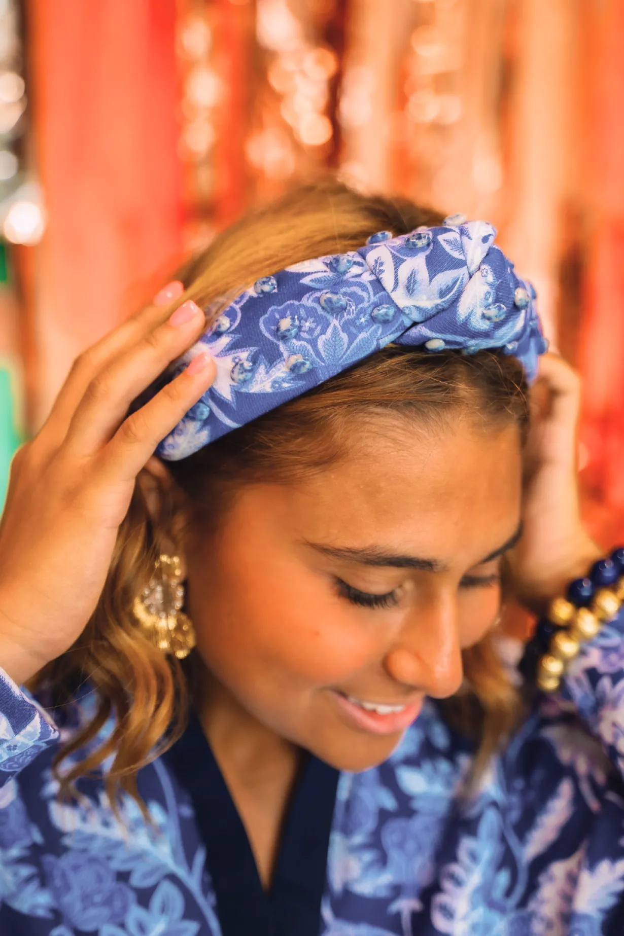 adult_size_chinoiserie_fl_1.webp Adult Size Chinoiserie Floral Headband with Beads-Brianna Cannon Outlet