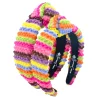 Adult Size Fiesta Ruffle Rainbow Headband-Brianna Cannon Online