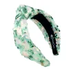 Adult Size Green Iridescent Sequin Headband-Brianna Cannon Fashion