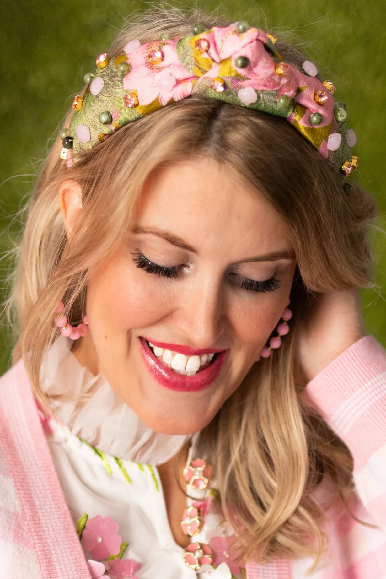 adult_size_lotus_and_lill_2.webp Adult Size Lotus and Lilly Pads Headband-Brianna Cannon Clearance