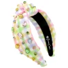 Adult Size Multicolor Gingham Headband-Brianna Cannon Hot