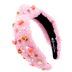 Adult Size Pink Candy Corn Headband with Crystals-Brianna Cannon Sale