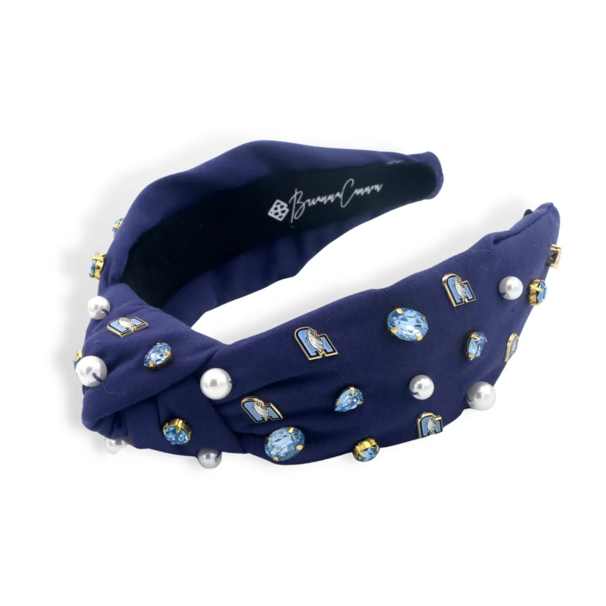 adult_size_prince_of_peac_1-1.webp Adult Size Prince of Peace Logo Headband With Pearls and Crystals-Brianna Cannon Sale