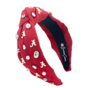 Alabama Crimson Logo Headband-Brianna Cannon Online