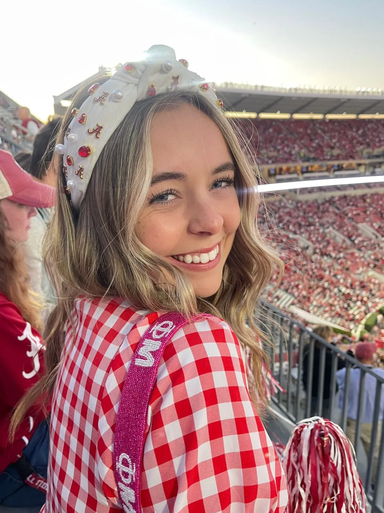 alabama_white_logo_headba_5.webp Alabama White Logo Headband-Brianna Cannon Fashion