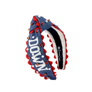 Arizona BEAR DOWN Child Cross Stitch Headband-Brianna Cannon Hot