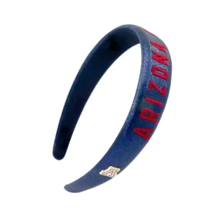 Arizona Navy Thin Embroidered Headband-Brianna Cannon Hot