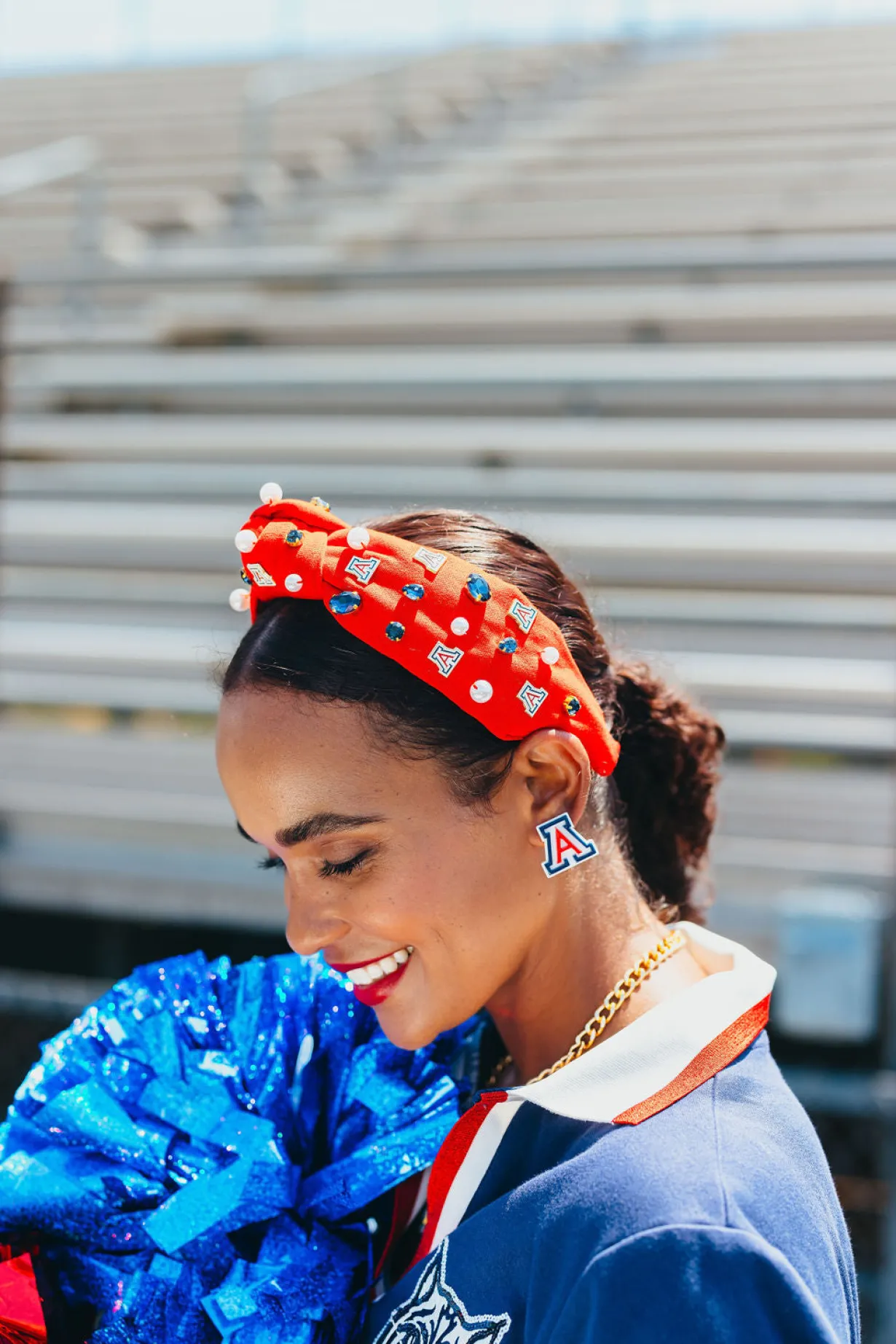 arizona_red_logo_headband_1.webp Arizona Red Logo Headband-Brianna Cannon Online