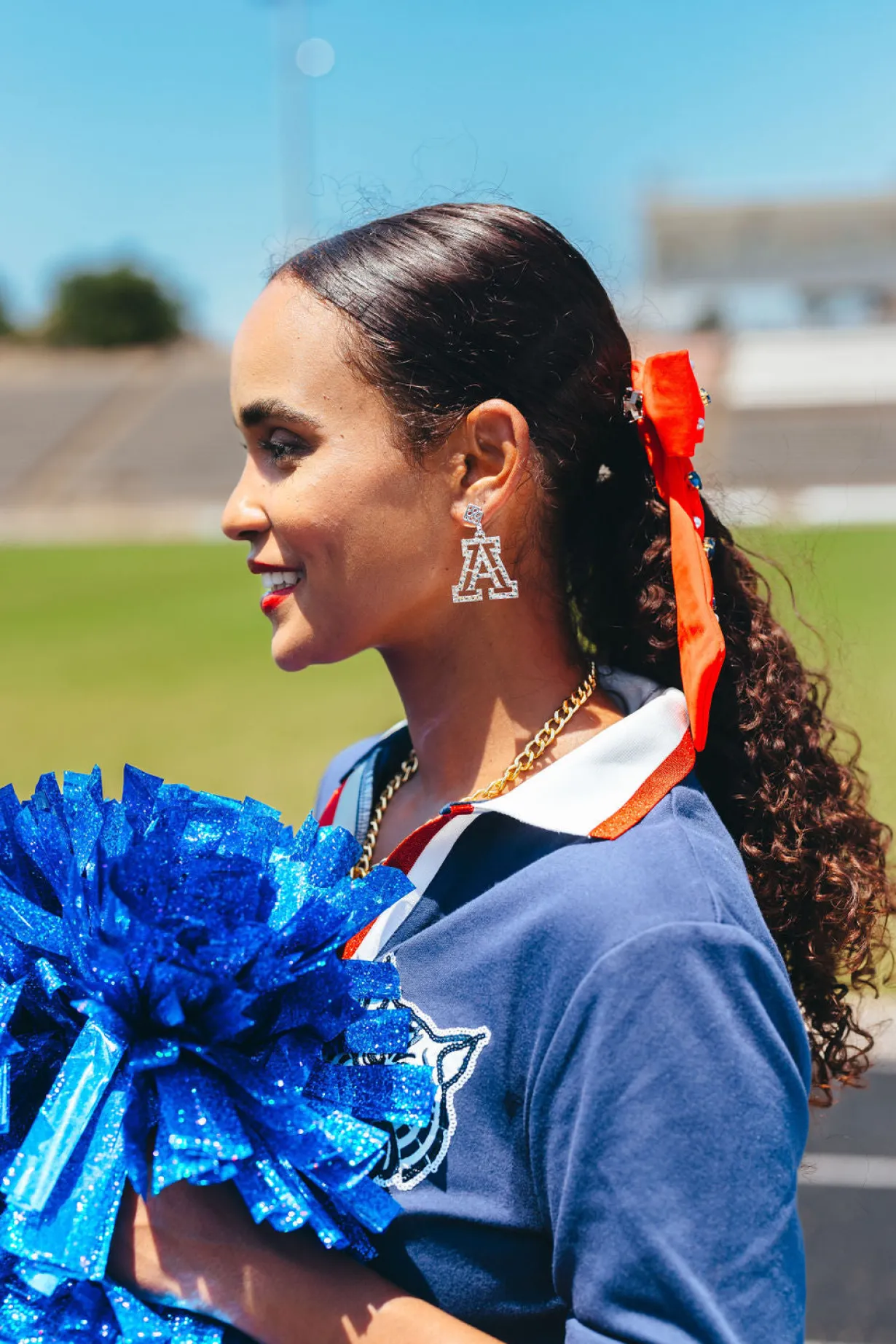 arizona_silver_logo_earri_1.webp Arizona Silver Logo Earring with BC Logo-Brianna Cannon Fashion