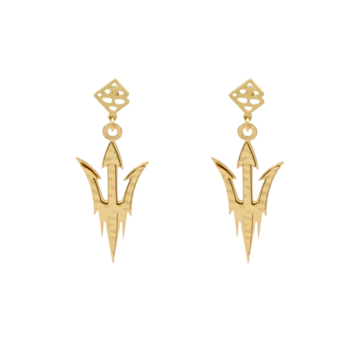 arizona_state_gold_logo_e_0.webp Arizona State Gold Logo Earring with BC Logo-Brianna Cannon Clearance