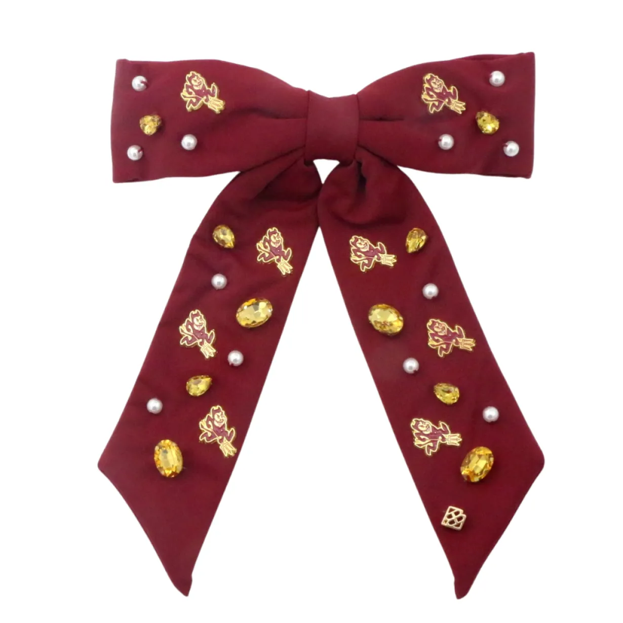 arizona_state_maroon_bow__0.webp Arizona State Maroon Bow Barrette-Brianna Cannon Clearance