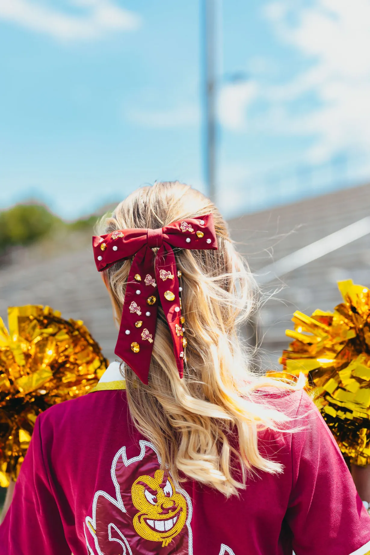 arizona_state_maroon_bow__1.webp Arizona State Maroon Bow Barrette-Brianna Cannon Clearance
