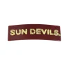 Arizona State Maroon SUN DEVILS Rectangle Barrette Clip-Brianna Cannon Discount