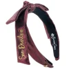 Arizona State Sun Devils Thin Embroidered Ribbon Bow Headband-Brianna Cannon New