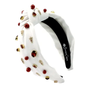 Arizona State White Logo Headband-Brianna Cannon Hot