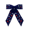 Arizona Vintage Cactus Logo Navy Bow Barrette-Brianna Cannon Best