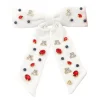 Arizona White Bow Barrette-Brianna Cannon New