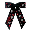 Atlanta Falcons Black Bow Barrette-Brianna Cannon Clearance