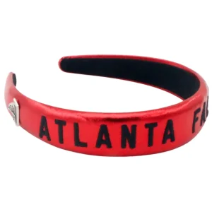 Atlanta Falcons Thin Embroidered Headband-Brianna Cannon Fashion