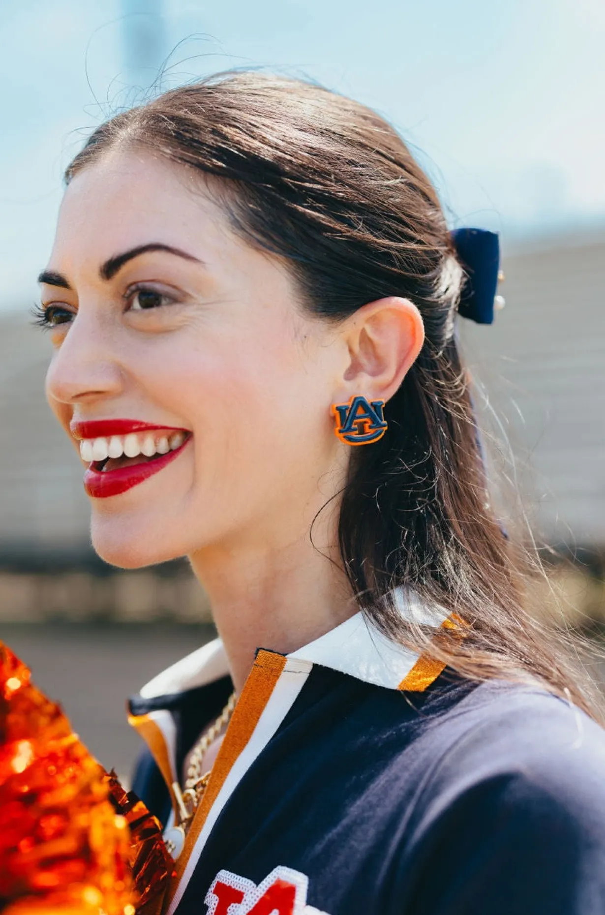 auburn_navy__orange_au_lo_1.webp Auburn Navy & Orange AU Logo Studs-Brianna Cannon Best
