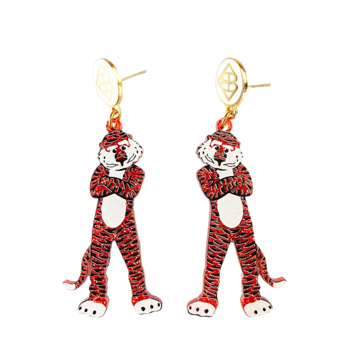auburn_orange_glitter_aub_0.webp Auburn Orange Glitter Aubie Earrings-Brianna Cannon Best