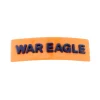 Auburn Orange WAR EAGLE Rectangle Barrette Clip-Brianna Cannon Clearance