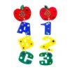 Back to School ABC 123 Earrings-Brianna Cannon Clearance