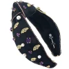 Baltimore Ravens Black Logo Headband-Brianna Cannon Clearance