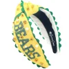 Baylor Adult Size SIC'EM BEARS Cross Stitch Headband-Brianna Cannon New
