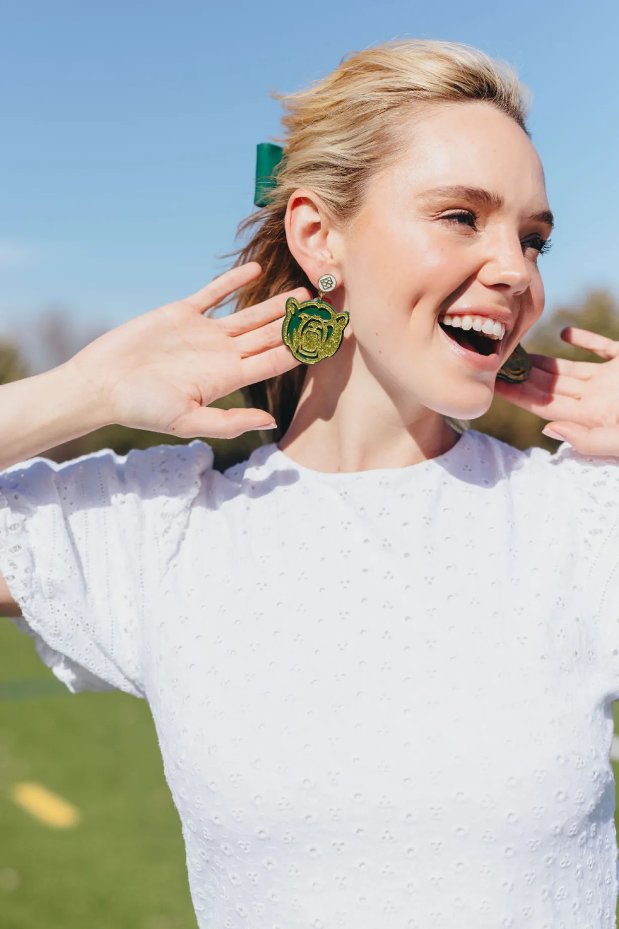 baylor_bear_logo_earrings_3.webp Baylor Bear Logo Earrings-Brianna Cannon Fashion