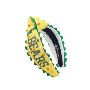 Baylor Child Size SIC'EM BEARS Cross Stitch Headband-Brianna Cannon Clearance