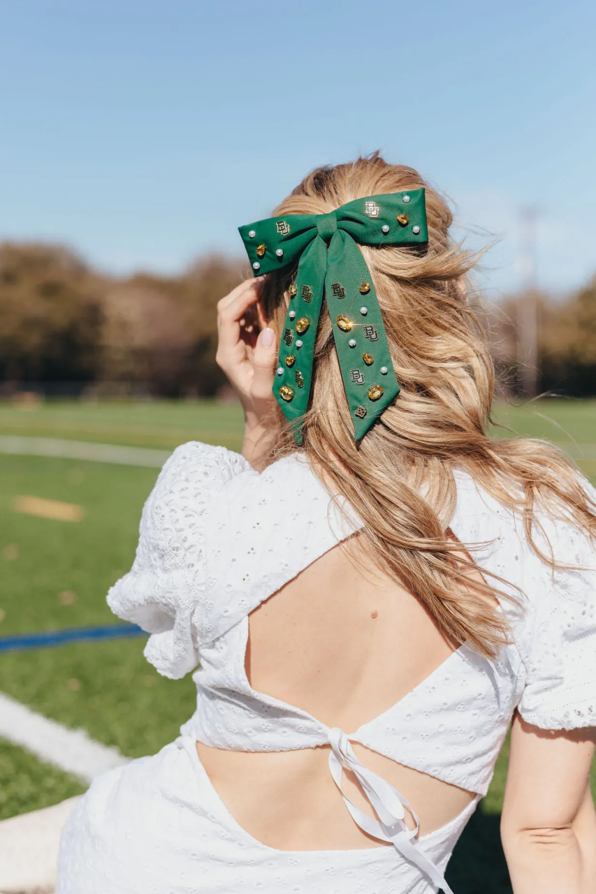 baylor_green_bow_barrette_2.webp Baylor Green Bow Barrette-Brianna Cannon Sale
