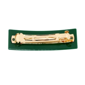 Baylor Green SIC'EM BEARS Rectangle Barrette Clip-Brianna Cannon Clearance