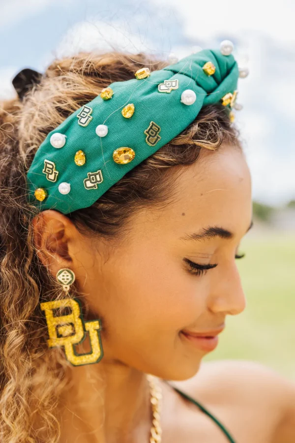 Baylor Logo Headband-Brianna Cannon Outlet