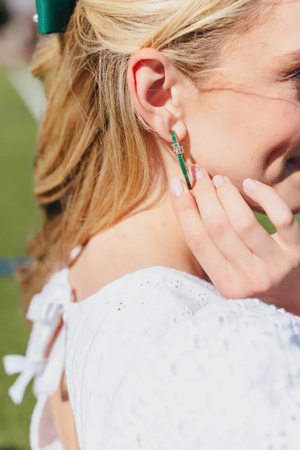 Baylor Logo Hoop Earrings-Brianna Cannon Best