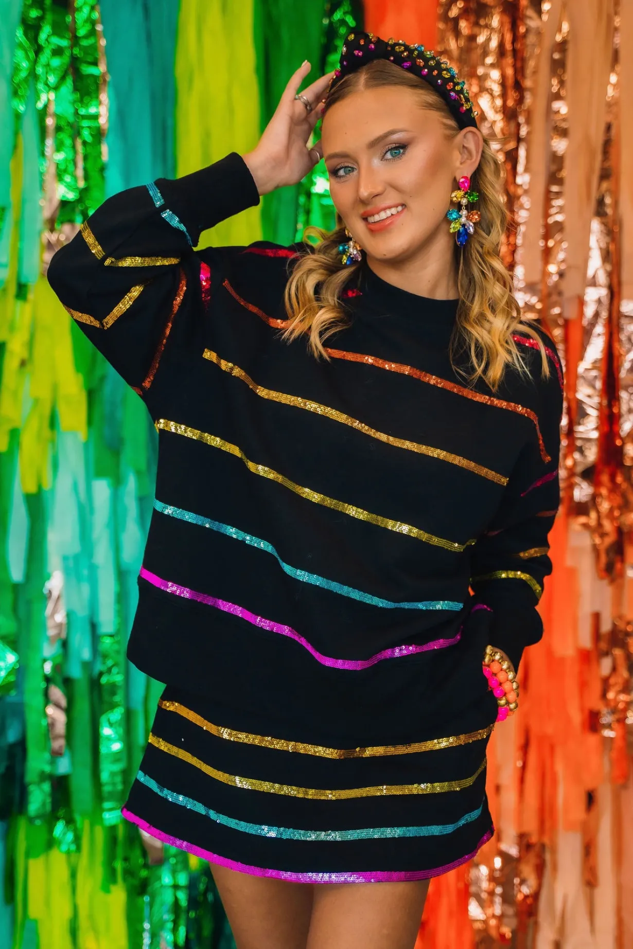 bc_black_rainbow_sequin_s_4-1.webp BC Black Rainbow Sequin Stripe Sweatshirt-Brianna Cannon Outlet