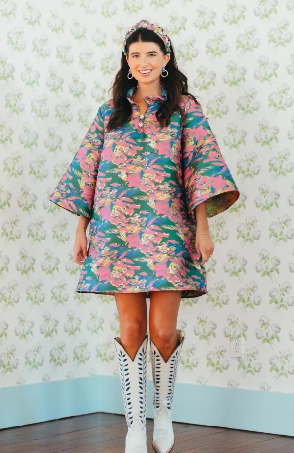BC Caftan - Baroque Brush Strokes-Brianna Cannon Fashion