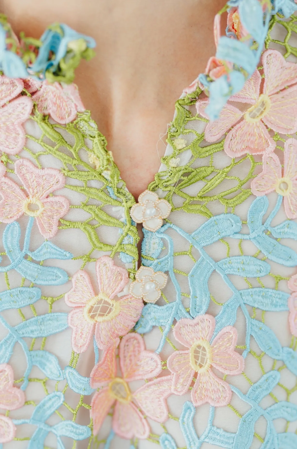 bc_caftan__bright_floral__3.webp BC Caftan - Bright Floral Lace Dress-Brianna Cannon Fashion