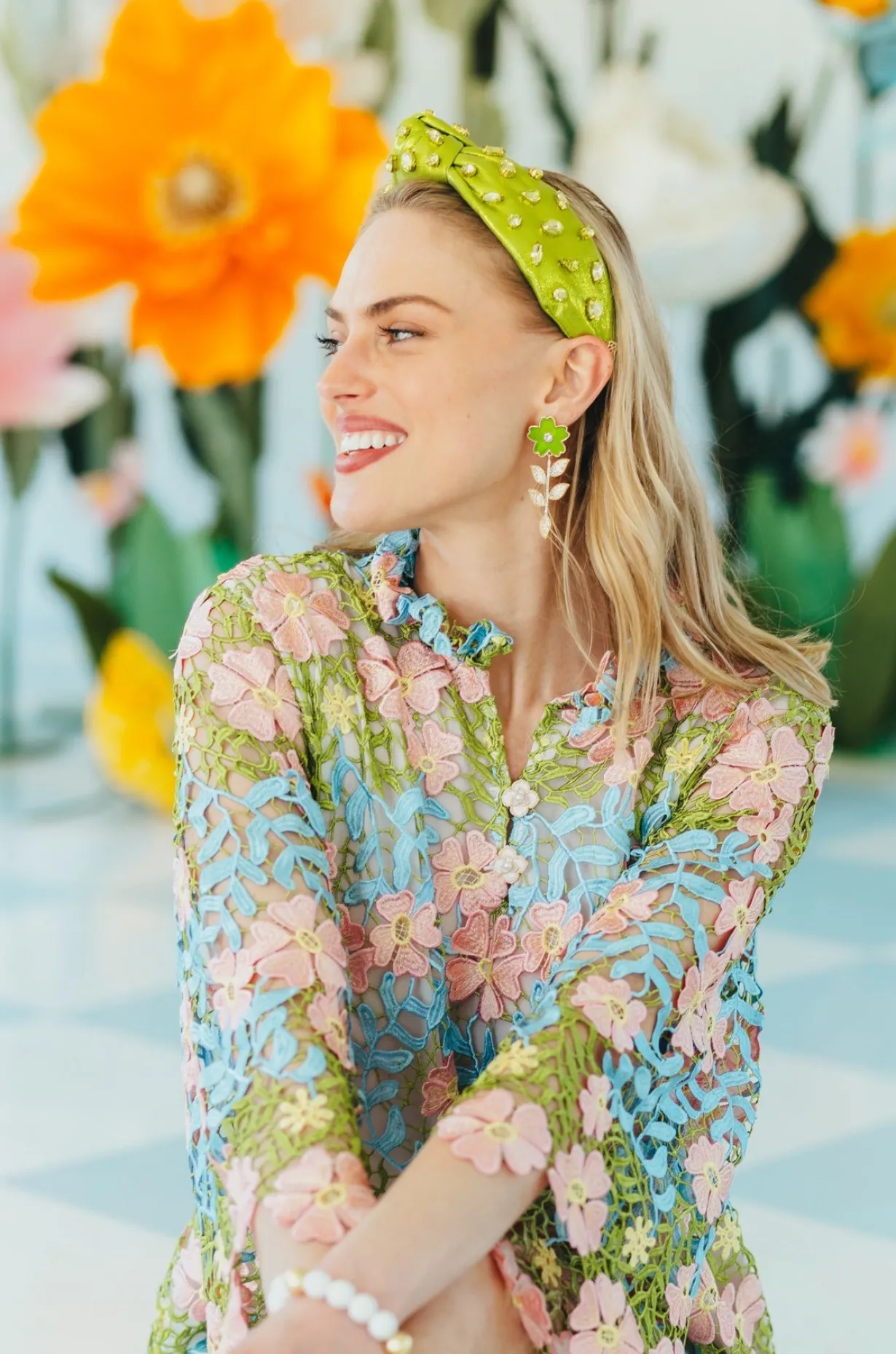 bc_caftan__bright_floral__7.webp BC Caftan - Bright Floral Lace Dress-Brianna Cannon Fashion