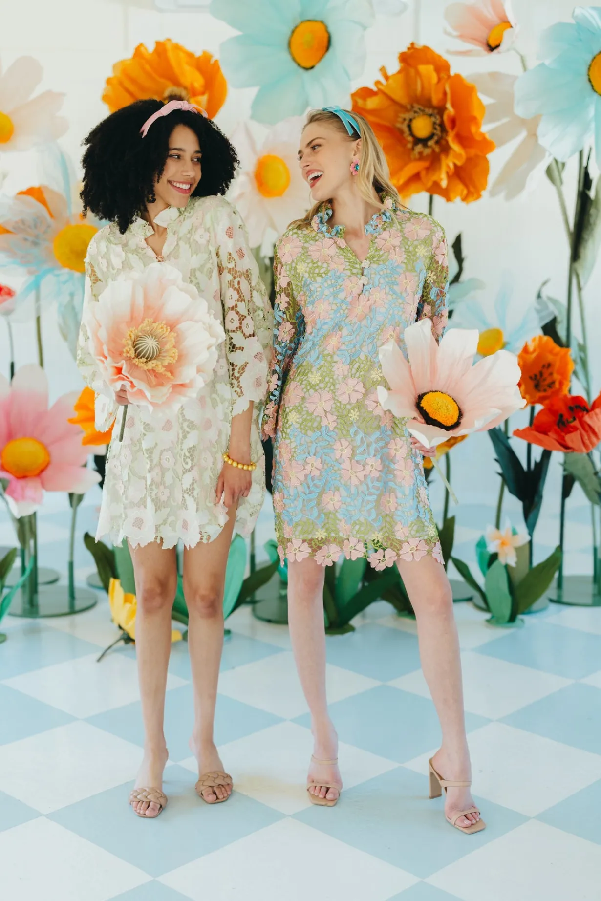 bc_caftan__bright_floral__8.webp BC Caftan - Bright Floral Lace Dress-Brianna Cannon Fashion