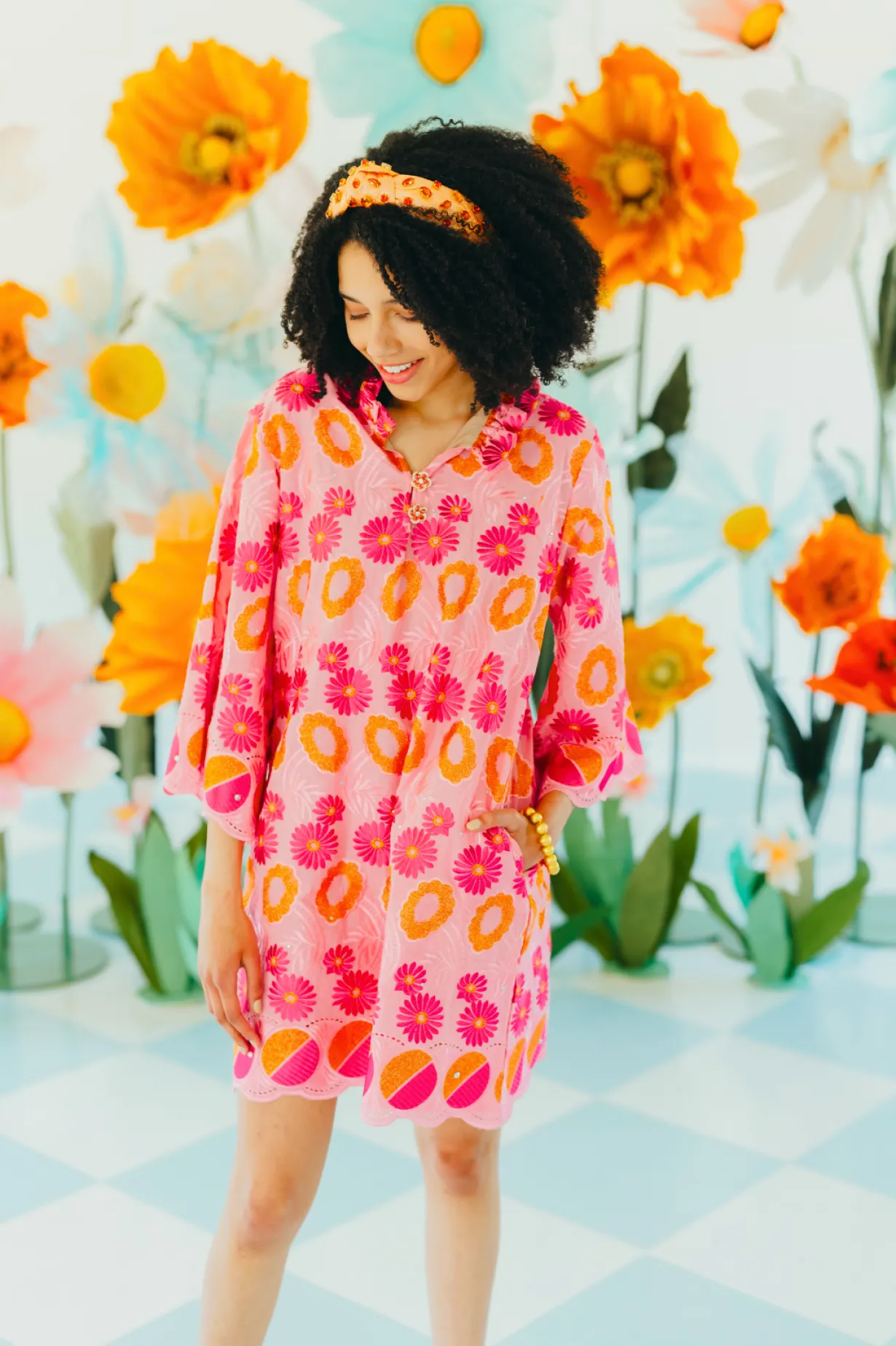 bc_caftan__cara_cara_pink_1.webp BC Caftan - Cara Cara Pink & Orange-Brianna Cannon Discount