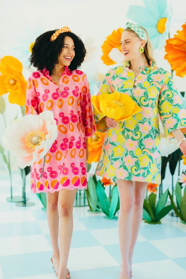 BC Caftan - Cara Cara Pink & Orange-Brianna Cannon Discount