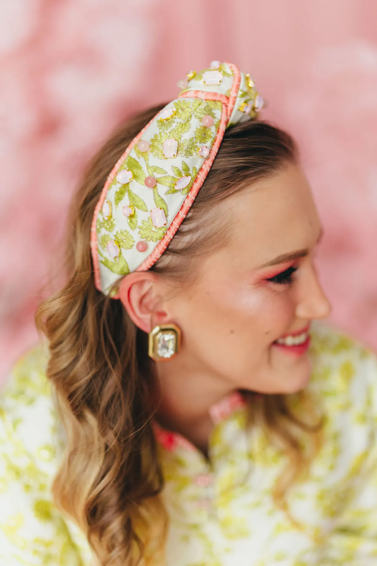 bc_caftan__chartreuse_and_9.webp BC Caftan - Chartreuse and Blush with Feathers PRE-ORDER (Est. Ship 3/18)-Brianna Cannon Sale