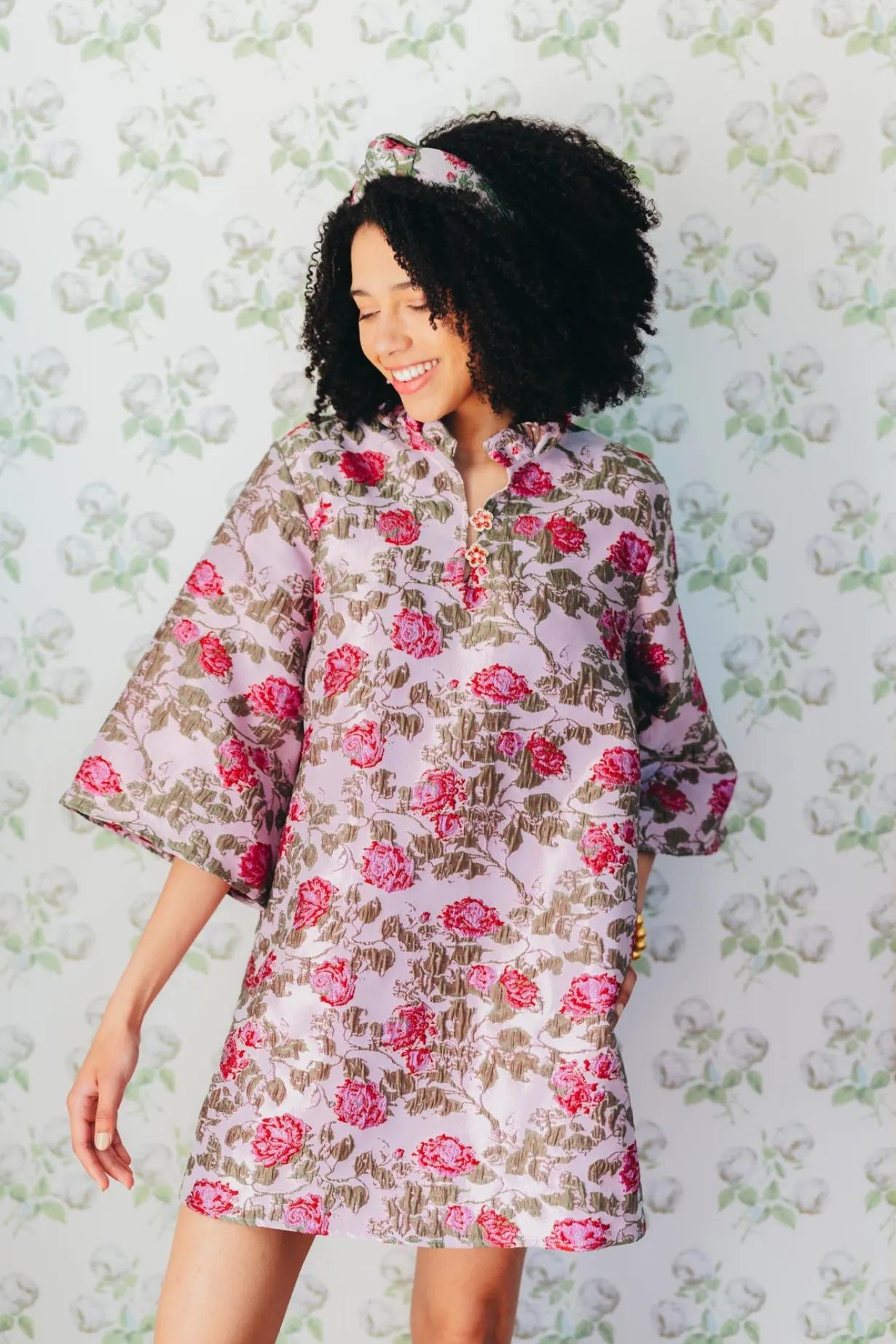 bc_caftan__lavender_roses_3.webp BC Caftan - Lavender Roses-Brianna Cannon Fashion