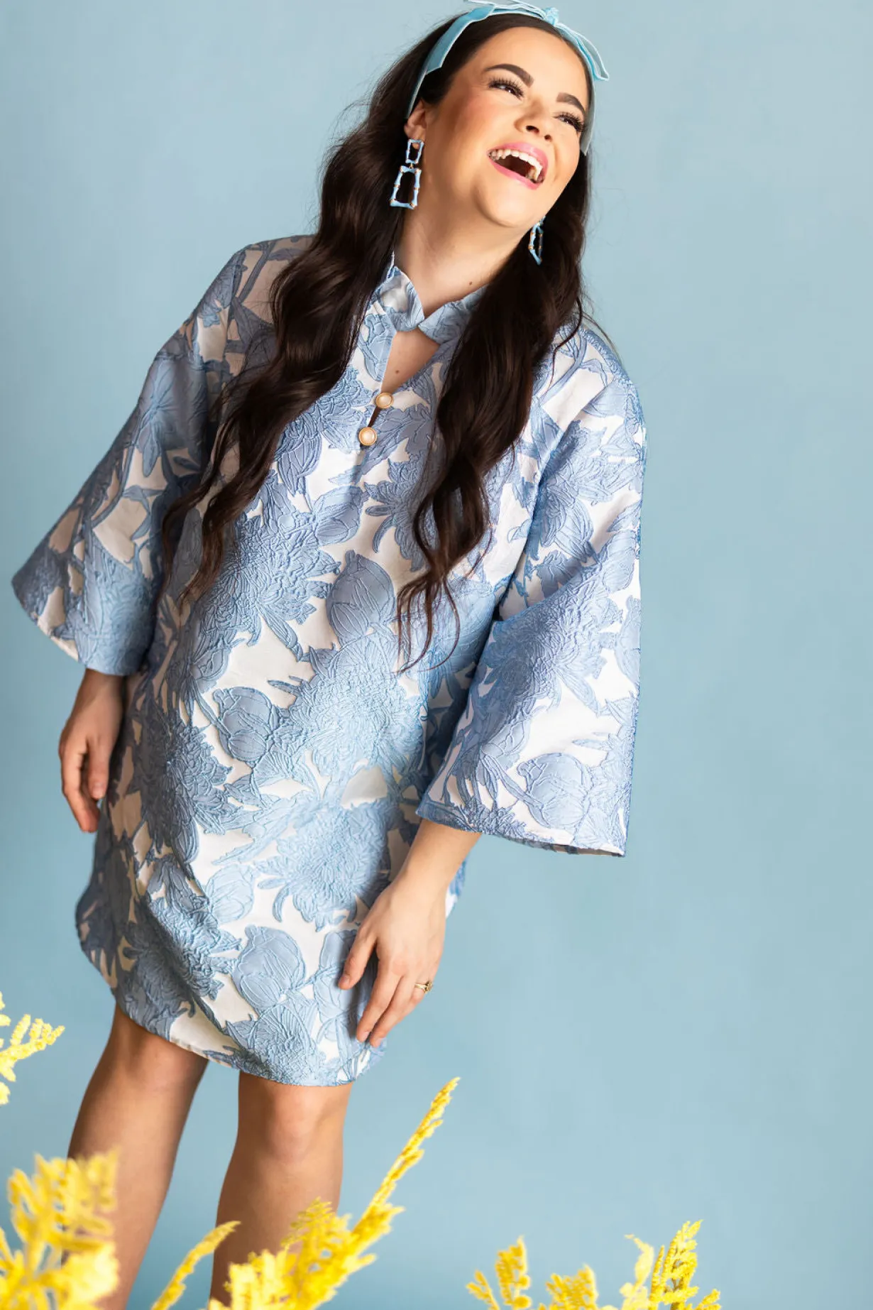 bc_caftan__powder_blue_fl_7.webp BC Caftan - Powder Blue Floral PRE-ORDER (Est. Ship 3/19)-Brianna Cannon Best