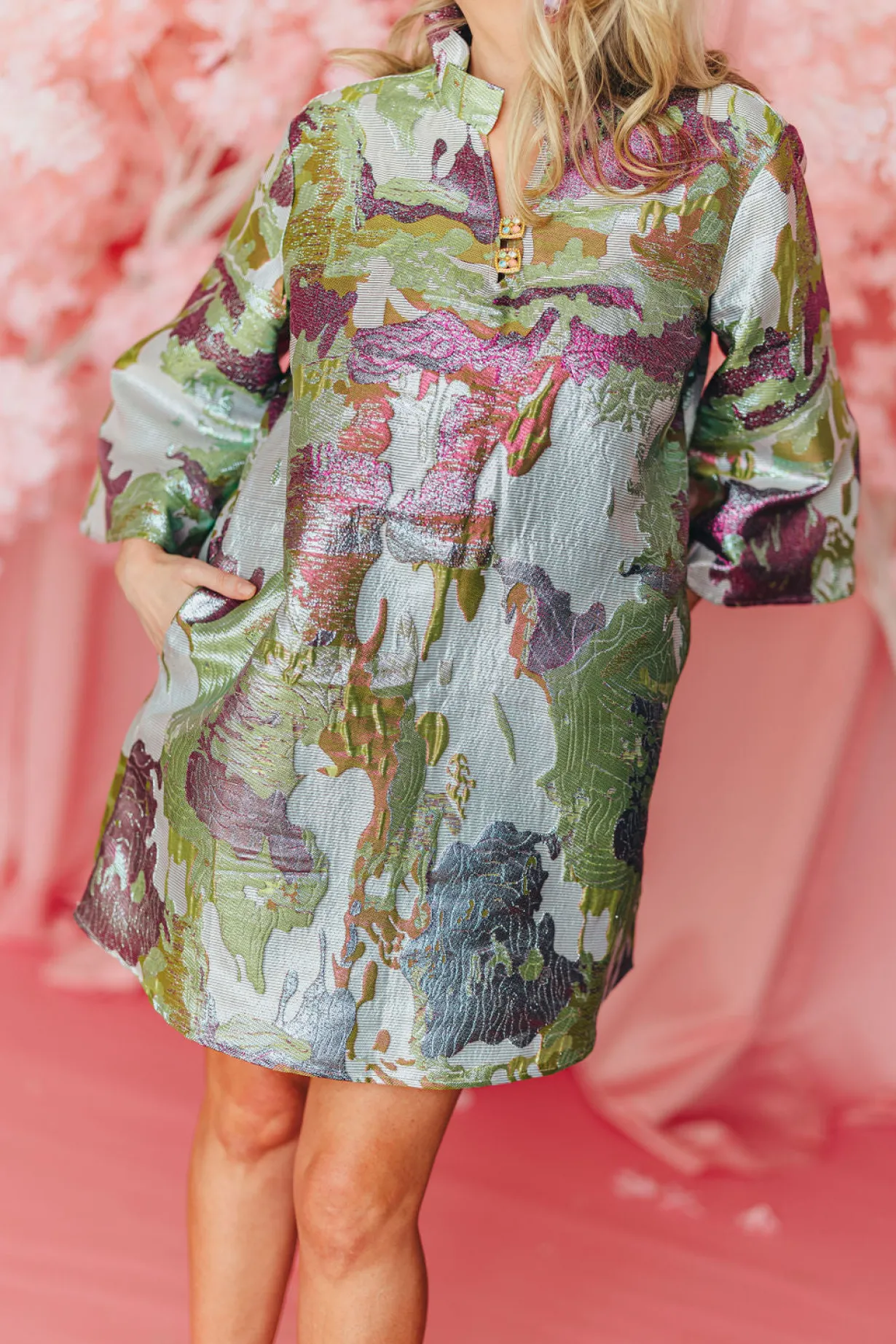 bc_caftan__splash_of_spri_2.webp BC Caftan - Splash of Spring Metallic PRE-ORDER (Est. Ship 3/19)-Brianna Cannon Hot