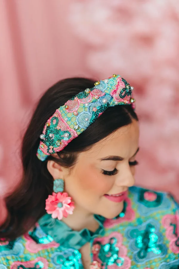 BC Caftan - Turquoise Mosaic-Brianna Cannon Outlet