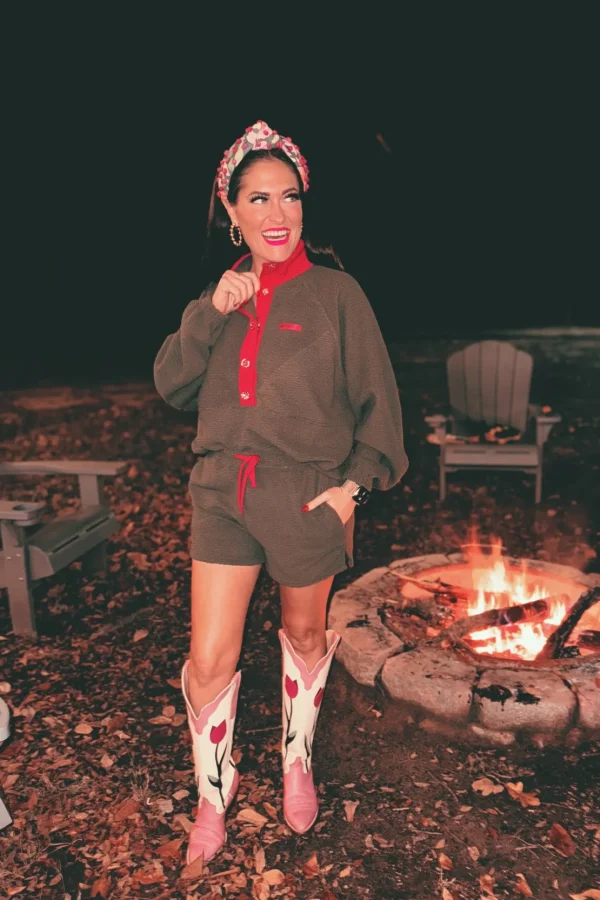 BC Green Fleece Set-Brianna Cannon Online