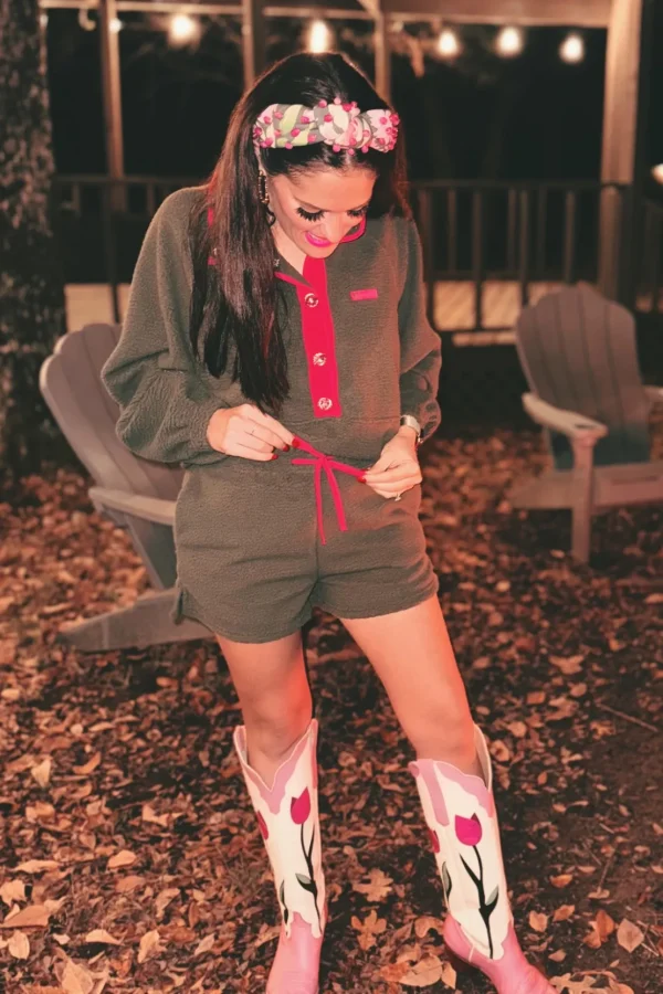 BC Green Fleece Set-Brianna Cannon Online